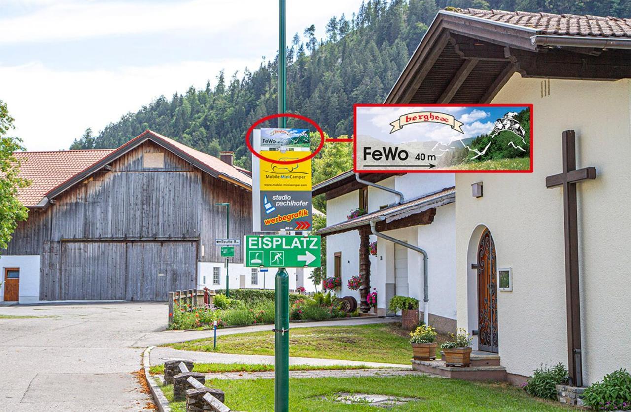 Fewo Berghex Pinswang Buitenkant foto